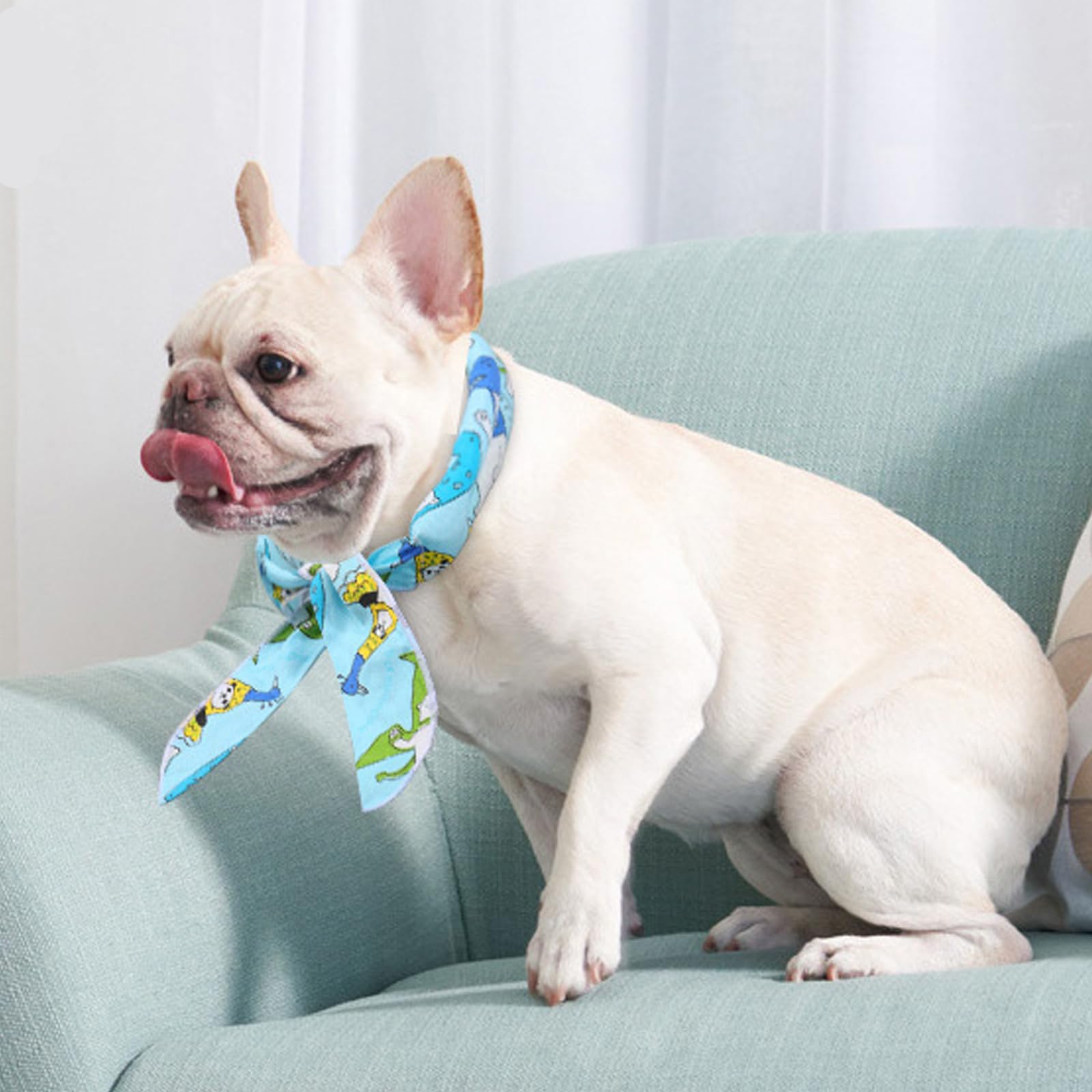 3Er-Pack Sofort Kühlende Bandanas Für Hunde, Atmungsaktives Kühlhalsband Für Hunde, Eisschal Für Hunde Und Katzen Für Den Sommer