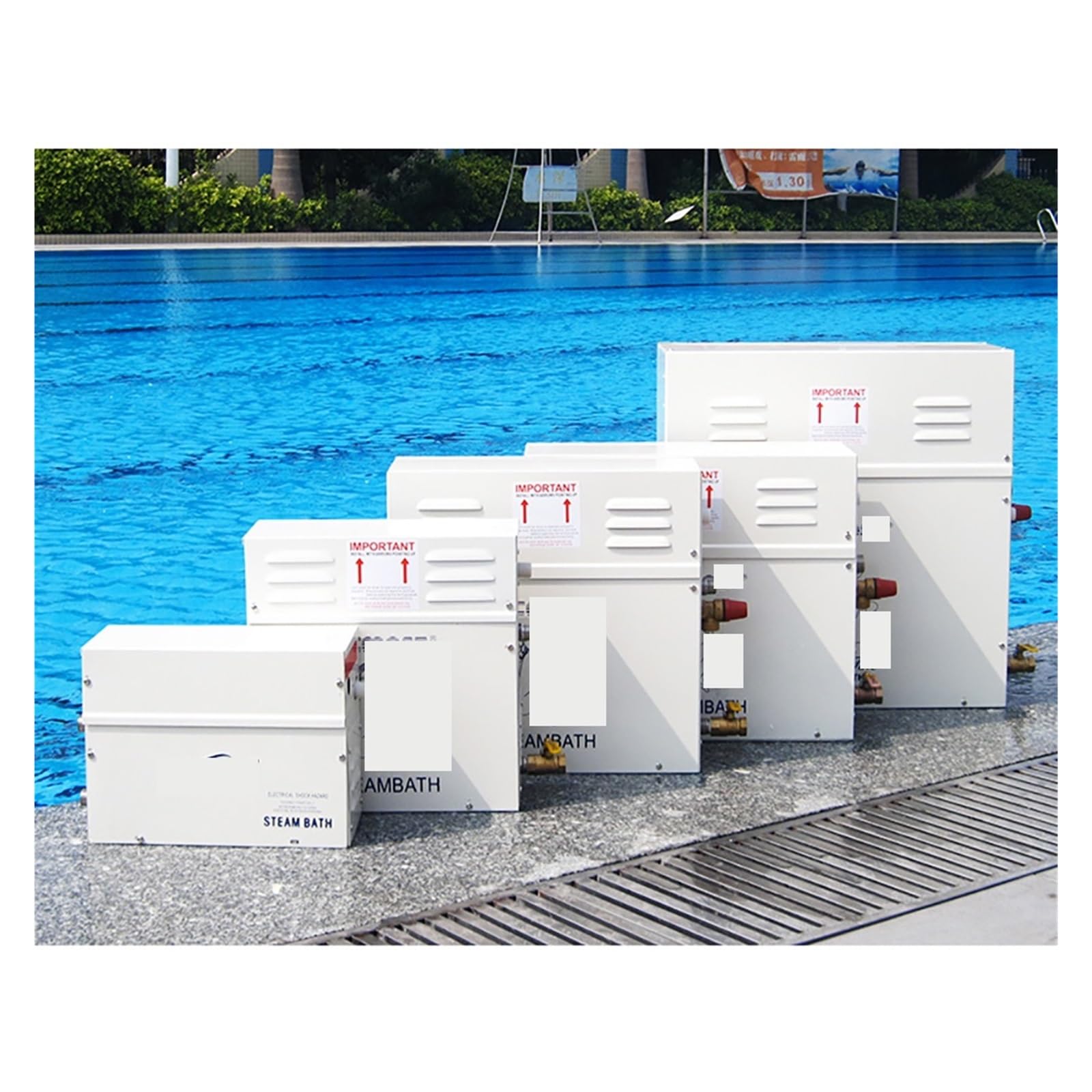 Riscaldatori per Sauna, generatore di Vapore da 18 kW, Bagno Turco Domestico, Sauna, Forno a Vapore Secco, vaporizzatore a Vapore Umido, Controller Digitale