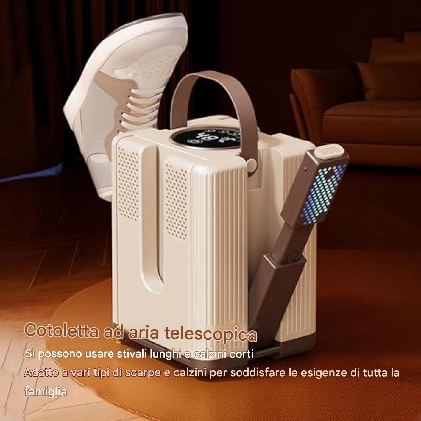 Secador De Botas De Esquí | 6 Tomas De Secado Y Calefacción - Eléctrico Plegable Calentador Con Temporizador | Para Zapatos Zapatillas Guantes Amantes Interior Al Aire Libre Camping