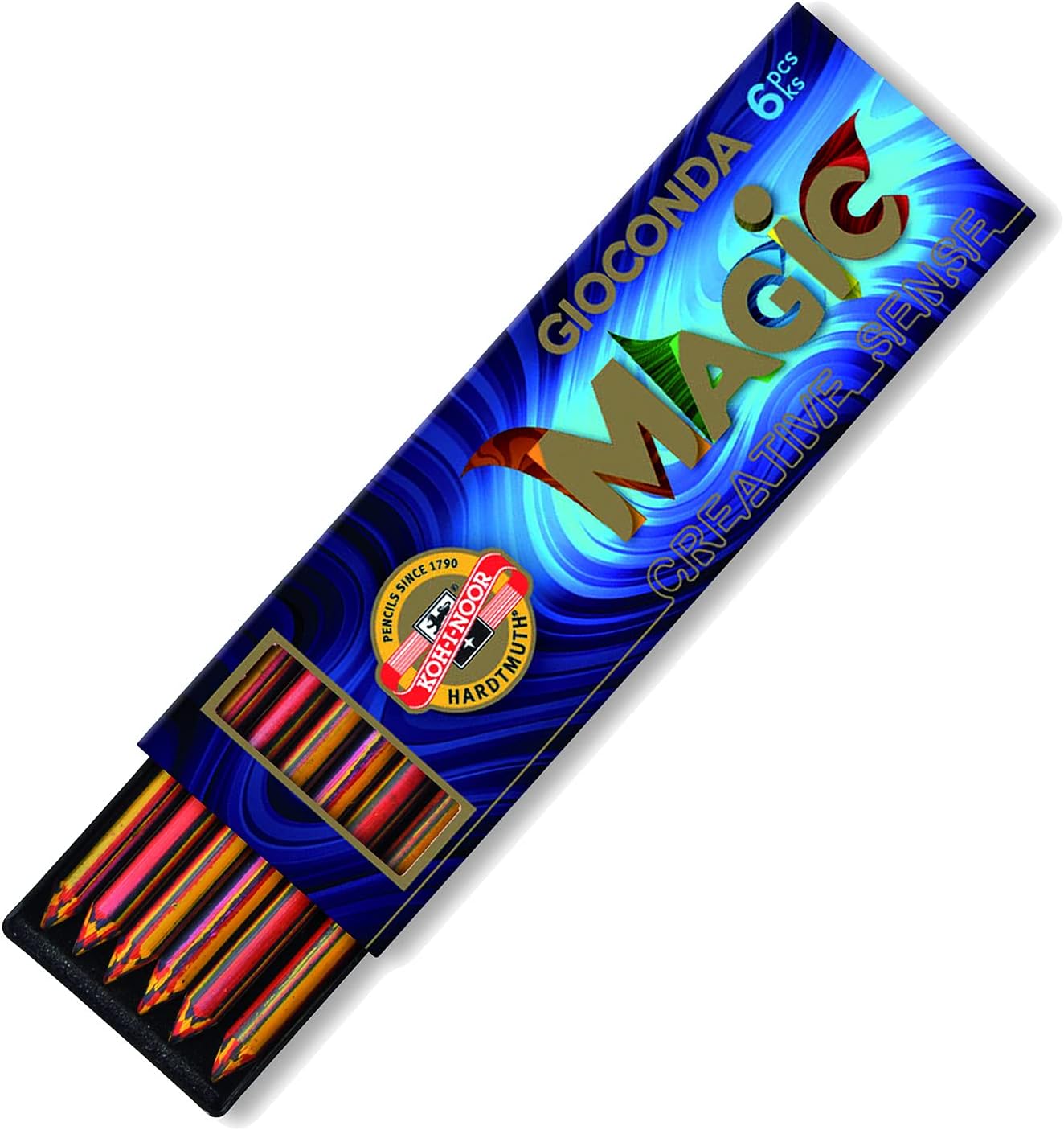 Magic Coloured Leads for 5.6mm Diameter 120mm Mechanical Pencil