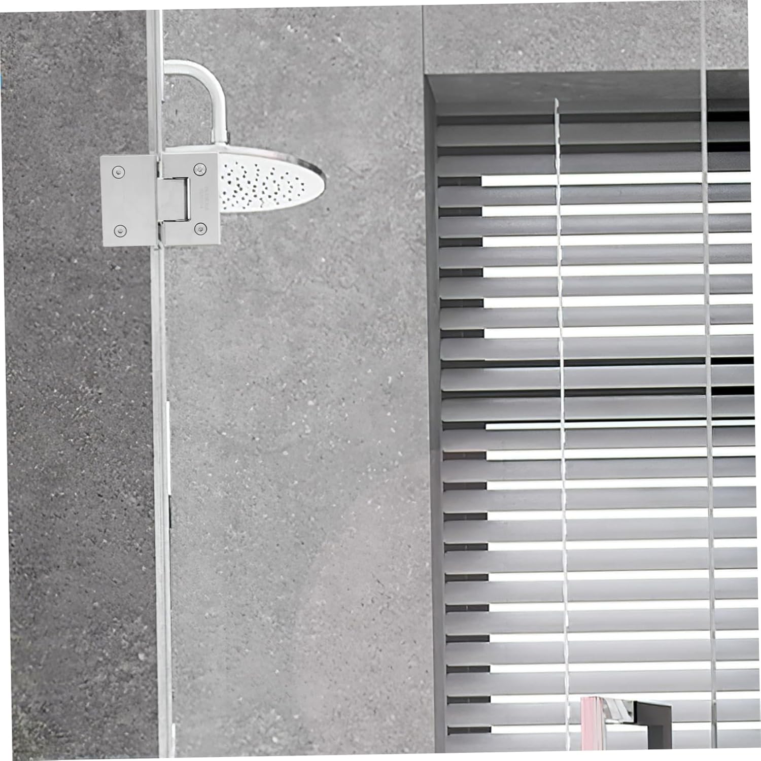 Artibetter Bathroom Partition Hardware Shower Door Hinge Easy Installation Shower Door Pivot Hinge
