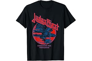 Judas Priest - Screaming For Vengeance Blue Eagle T-Shirt: A Testament to Metal Mayhem
