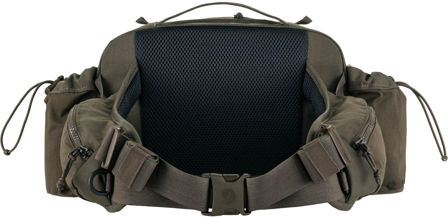 Fjallraven Unisex Singi Hip Pack 10 Sports backpack, Dark Olive, One Size, Sport