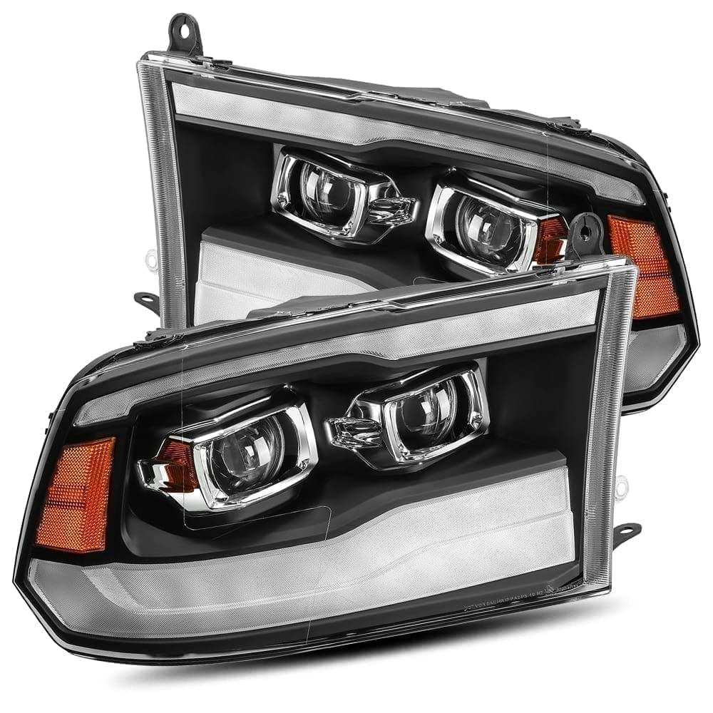 AlphaRexUSA 880597 Projector Headlamps Fits Dodge Ram 1500