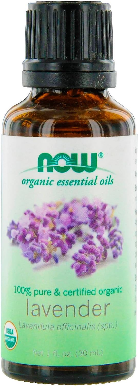 NOW Foods 1-oz. Organic Essential Oil Lavender