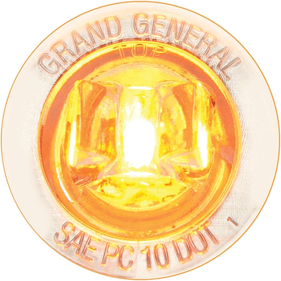 GG Grand General 75211 1-1/4” Dual Function Mini Wide Angle LED Light for Trucks, Towing, Trailers, ATVs, UTVs, RVs