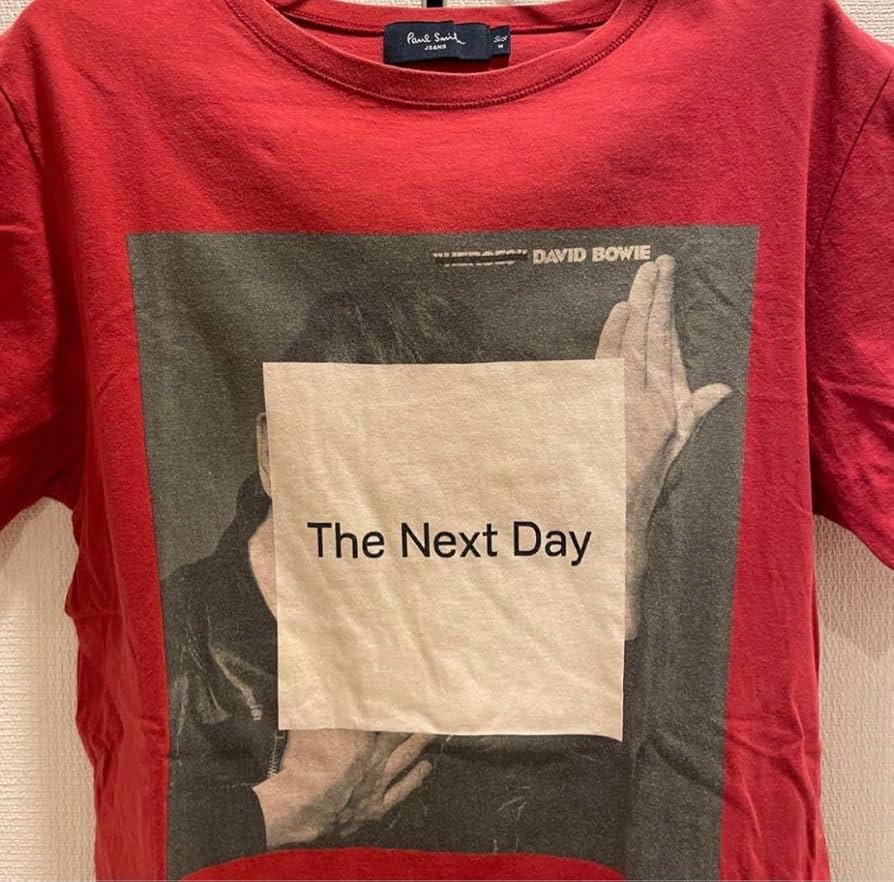 Amazon.co.jp: デビッドボウイ Tシャツ thenextday cdTシャツ
