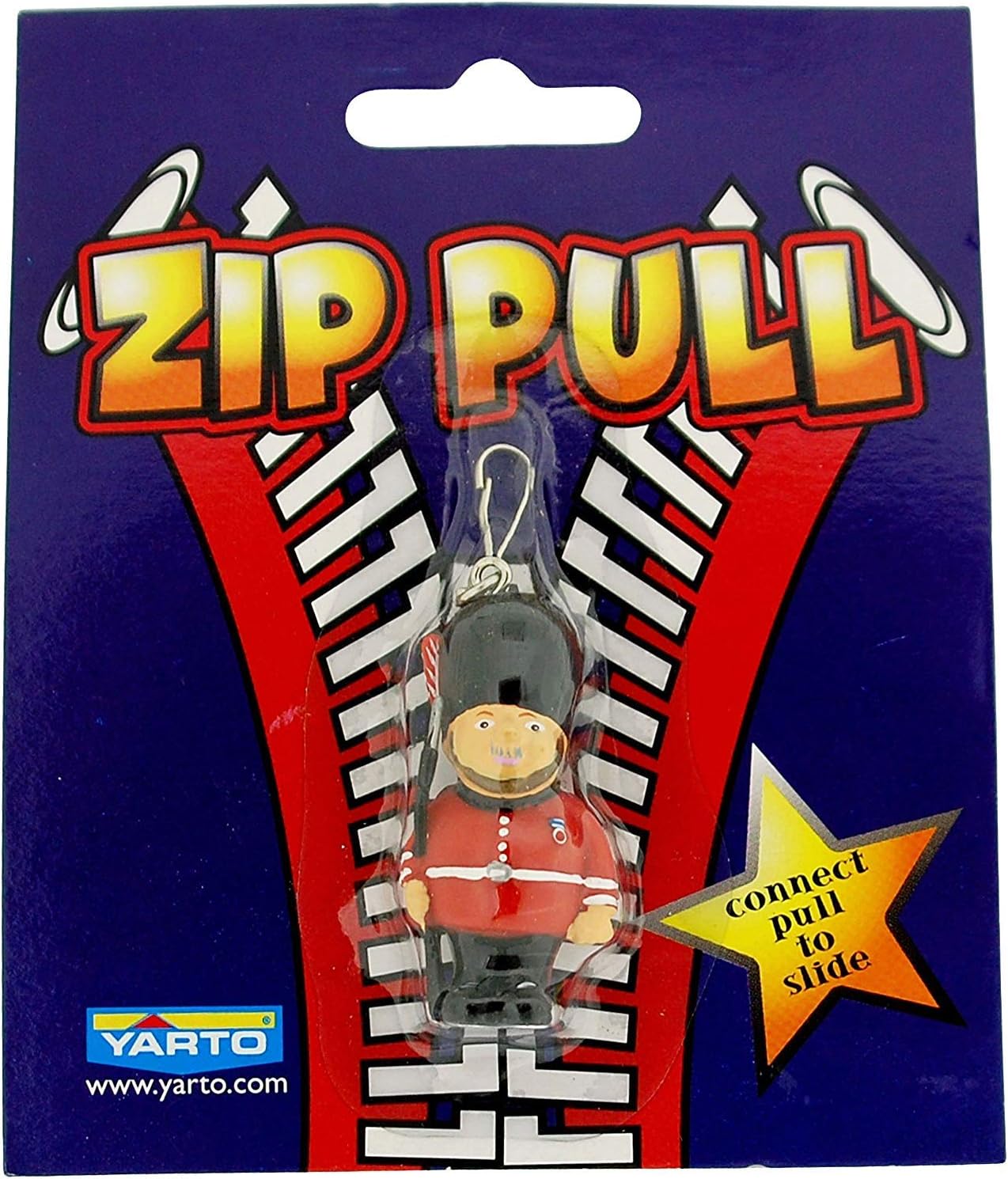 Yarto Kids London Queens Guardsman/Soldier Plastic Zip Puller 55mm