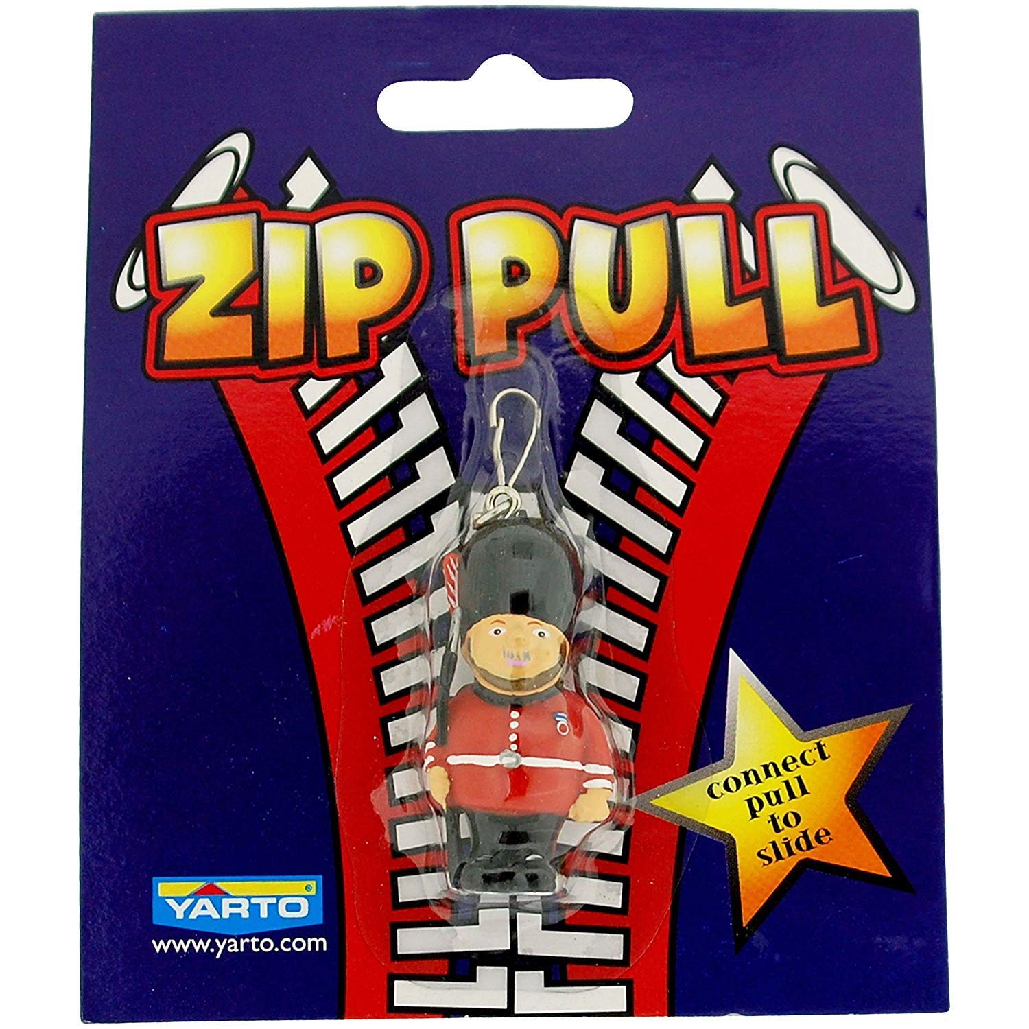 Yarto Kids London Queens Guardsman/Soldier Plastic Zip Puller 55mm