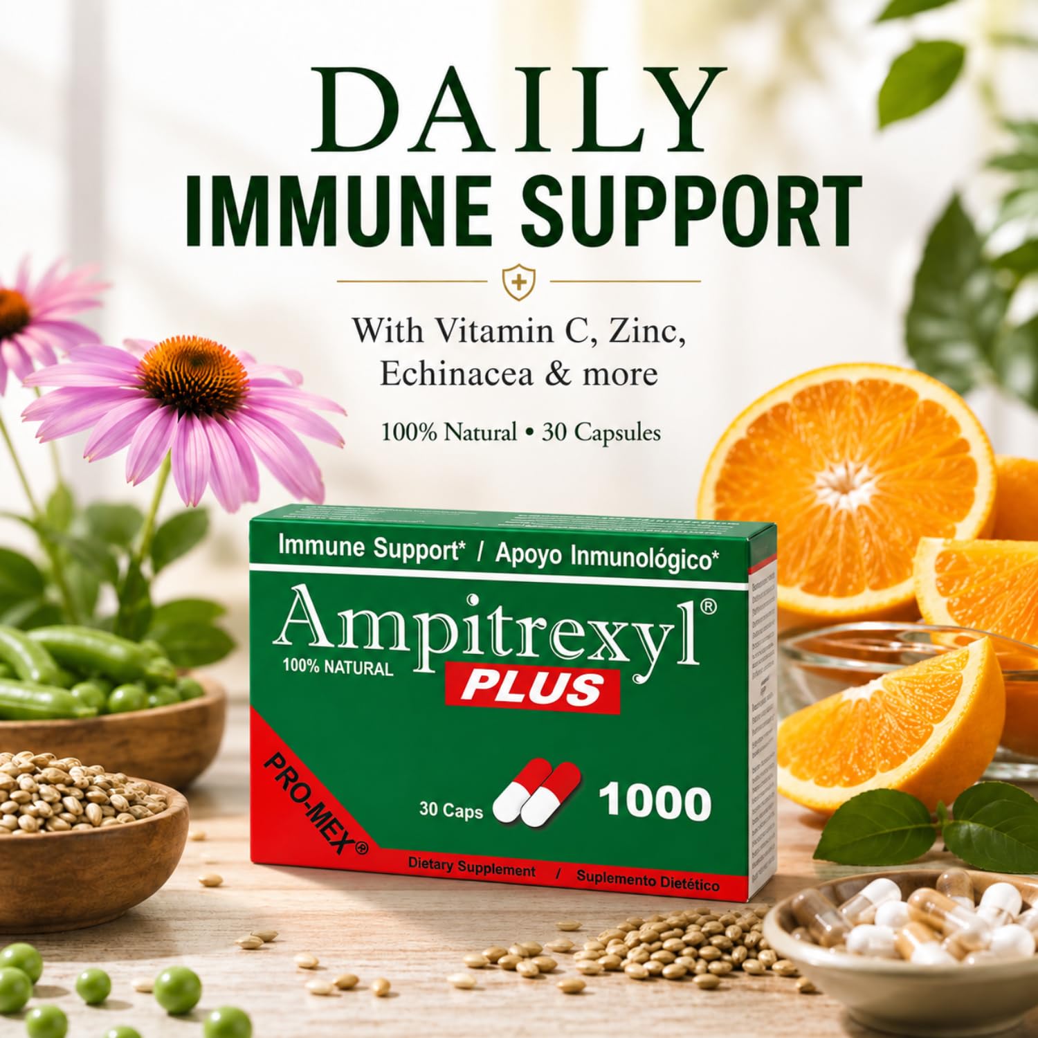 Ampitrexyl Plus Antioxidant Capsules, 1000 mg, 30 Count — Amazon image 2
