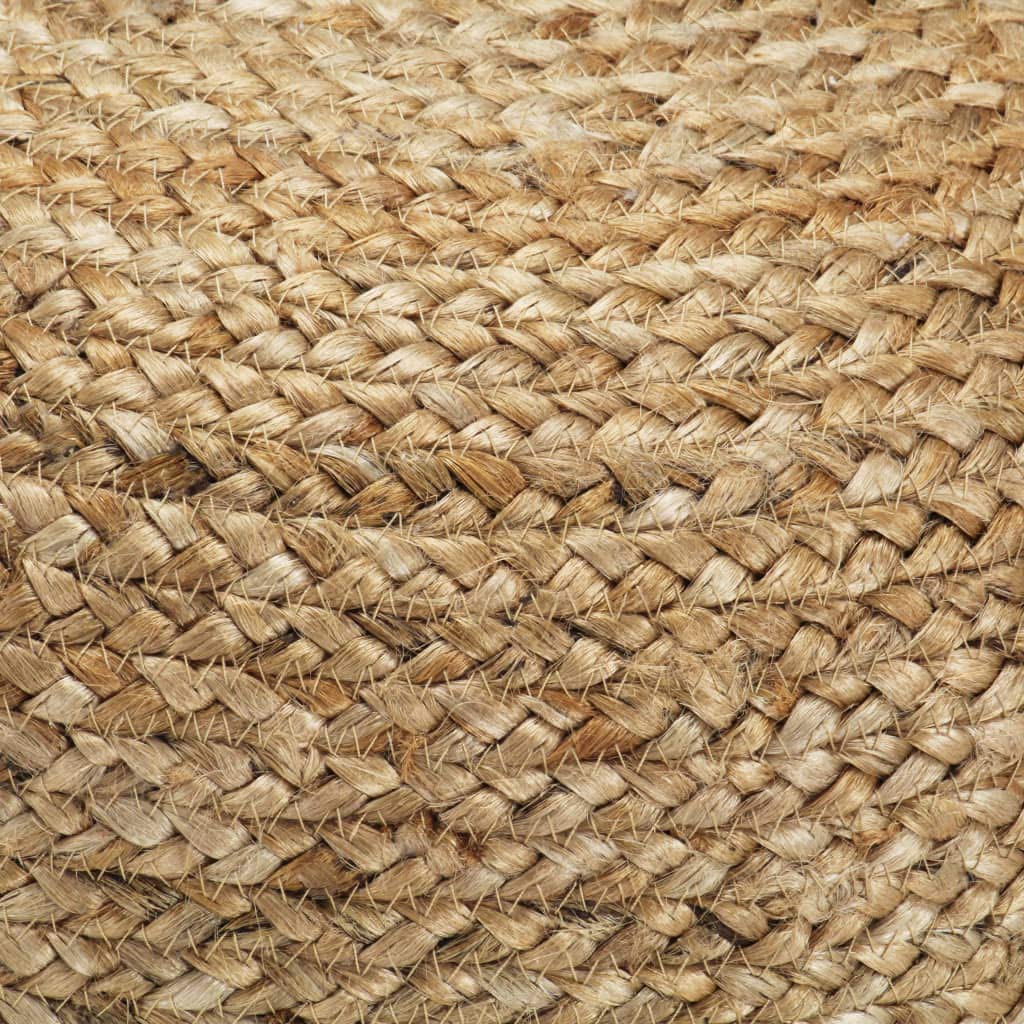 vidaXL Pouf Fait à la Main 45 x 30 cm Jute