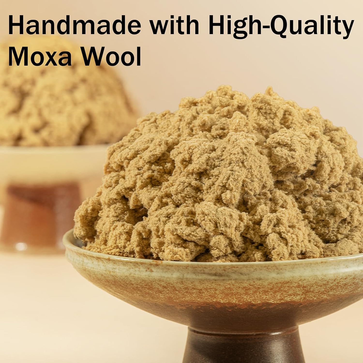 Premium 3-Year Aged Moxa Sticks & Bian Stone Moxibustion Tool Kit - 56 Pcs Refills for Acupoint Care, 1.2cm x 1.5cm, Natural Herbal Heat Therapy