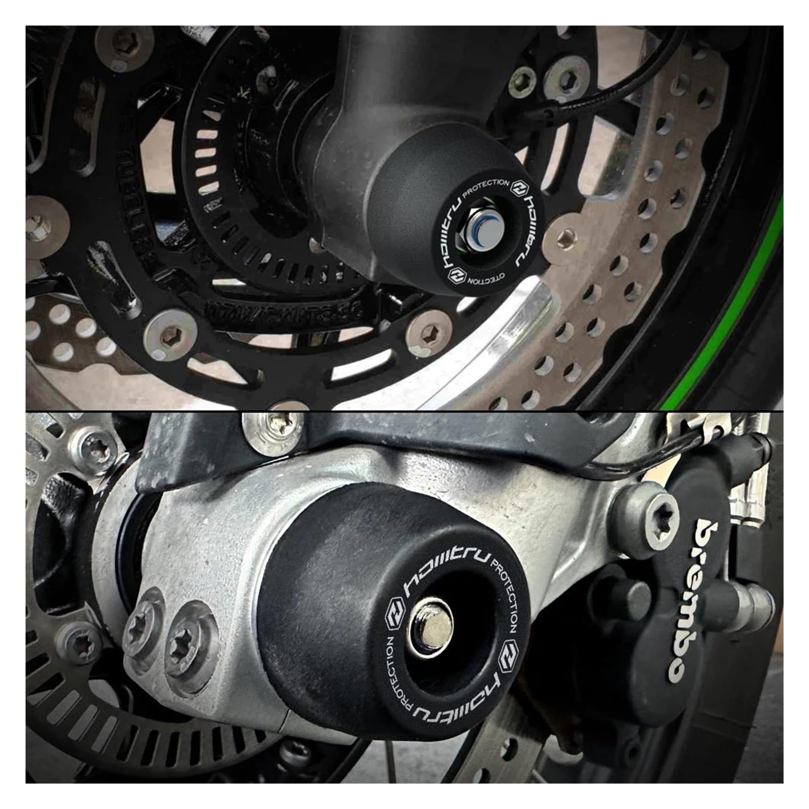 Protezioni Motore for Ducati Streetfighter Panigale V2 V4 2018-2023 Protezione Anticaduta for Motore E Telaio, Slider Anti-collisione Tamponi Paratelaio Moto
