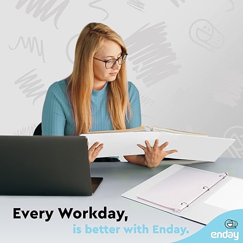 Vista 123 de Carpeta de 3 anillos de 1 pulgada, cubierta transparente de 1 pulgada con 2 bolsillos interiores, carpetas de anillos redondos de colores, en gris