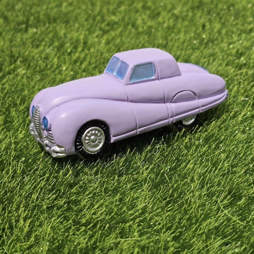 Image of Miniature Vintage Car | Retro Decorative Mini Resin Car for Fairy Garden, Terrariums, Dollhouse Accessory & Home Decor | Cute Collectible Gift for Kids & Adults