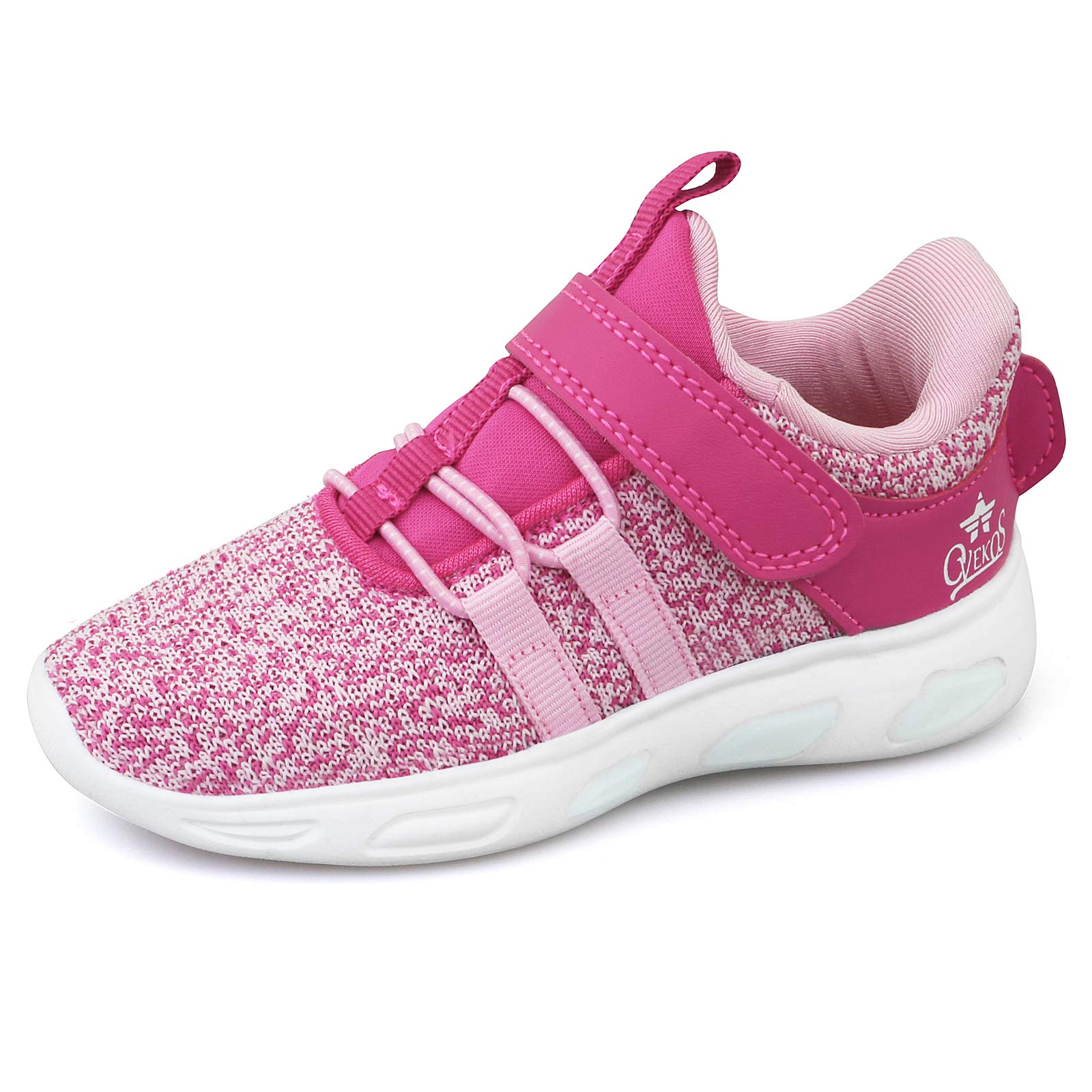 FJWYSANGU Toddler/Little Kid Boys Girls Shoes Running Sports Sneakers Soft Breathable Pink 10.5 Little Kid