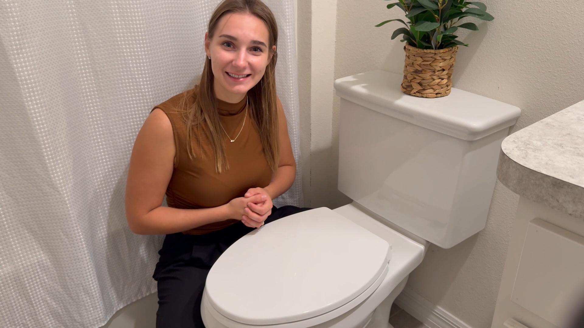 Alphabath 17“ Comfort Height Toilet with Soft close seat, Two