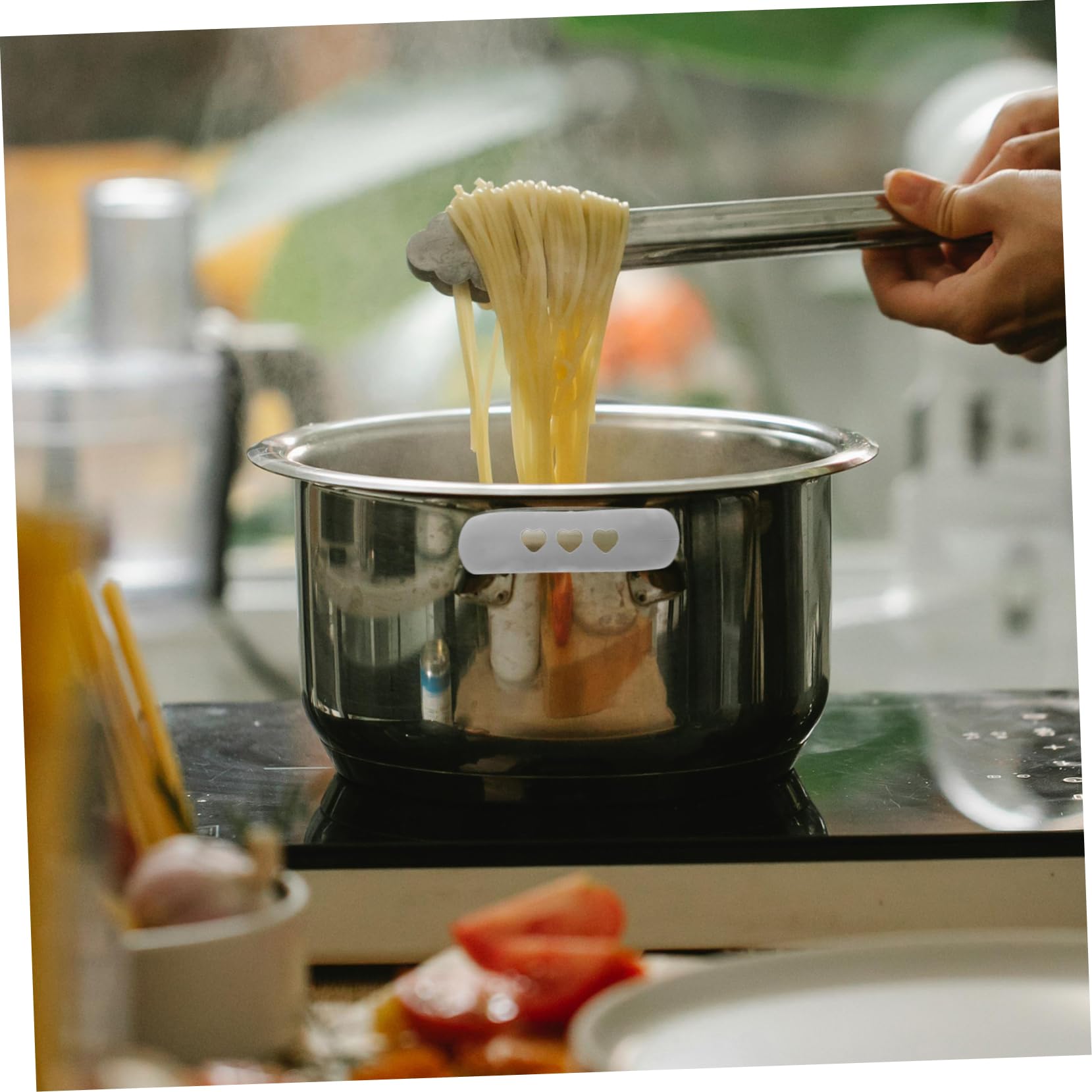 Artibetter 40pezzi Maniche Isolanti Per Manici Di Pentola Plastica Da Resistenti Al Calore e Antiscivolo Per Wok Pentole e Padelle Cucina