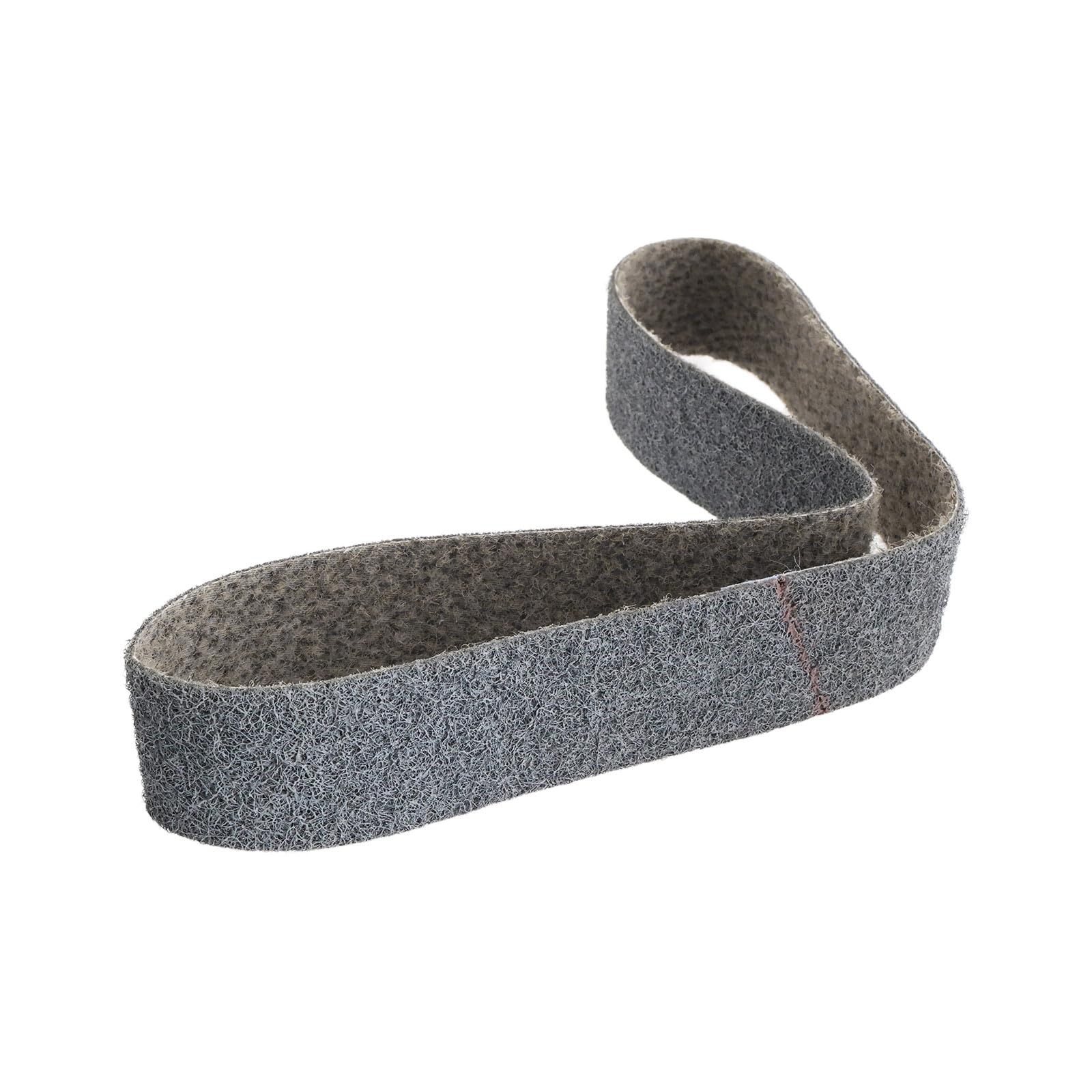 The Lord of the Tools 40x760mm Nylon Sanding Belt 600 Grit Non-Woven Abrasive Belt for Metal Granding (Grey)