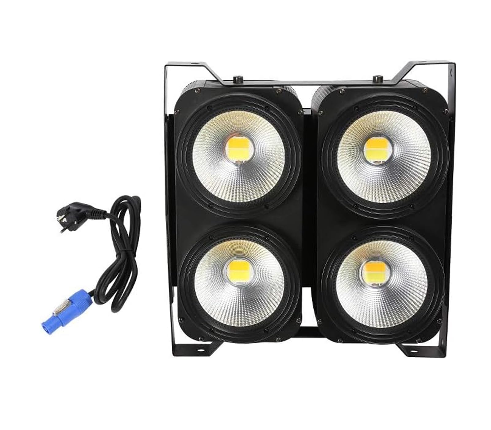 Strobo LED 4x100W COB Bianco Caldo/Bianco Freddo DJ Festa