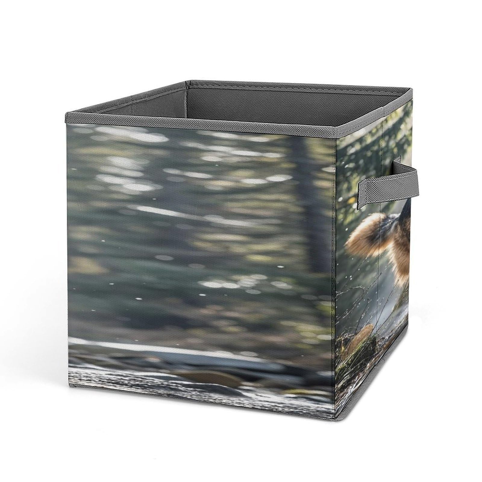 Fekiloot Style German Shepherd Dog Storage Bins Storage Baskets