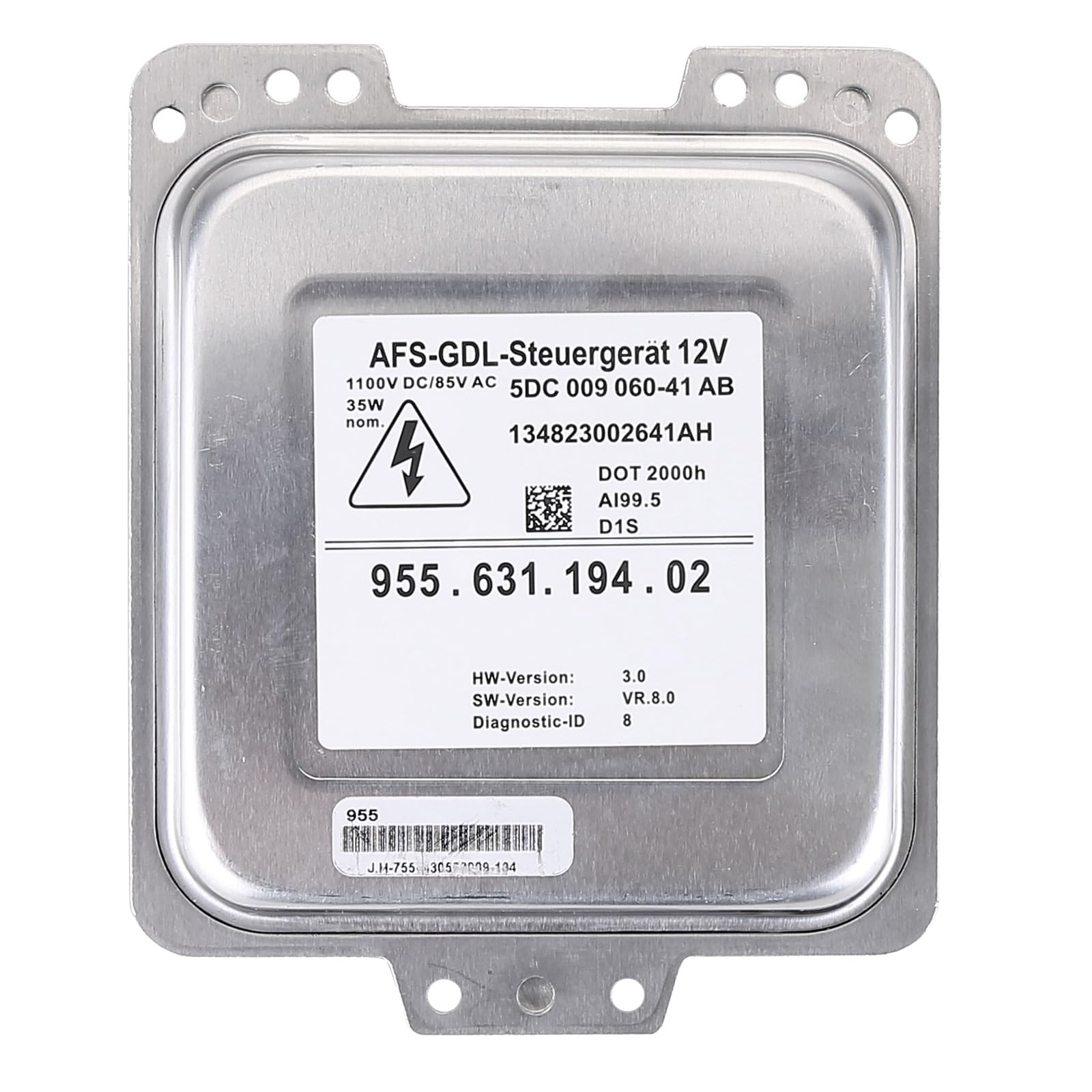LICHENGTAI 5DC00928500 D1S Xenon Scheinwerfersteuergerät für Porsche Cayenne 2007-2010 Xenon Scheinwerfer Vorschaltgerät Steuergerät 95563119401 95563119402 HID Ballast