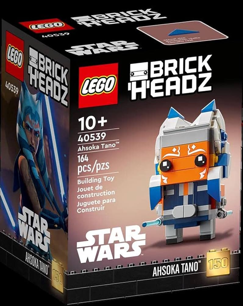 Amazon.com: LEGO Star Wars BrickHeadz Ahsoka Tano Set 40539