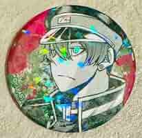 Amazon | 桃源暗鬼 ホログラム缶バッジ 囲岬 鬼國隊 マズル | バッジ