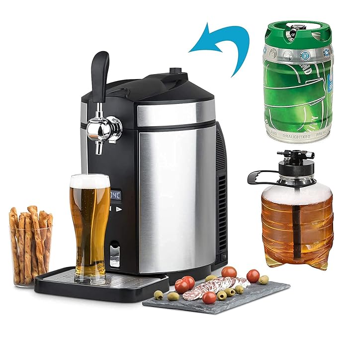 Buy Richard Bergendi Beer Pump Beer Tap Dispenser with Plastic Growler