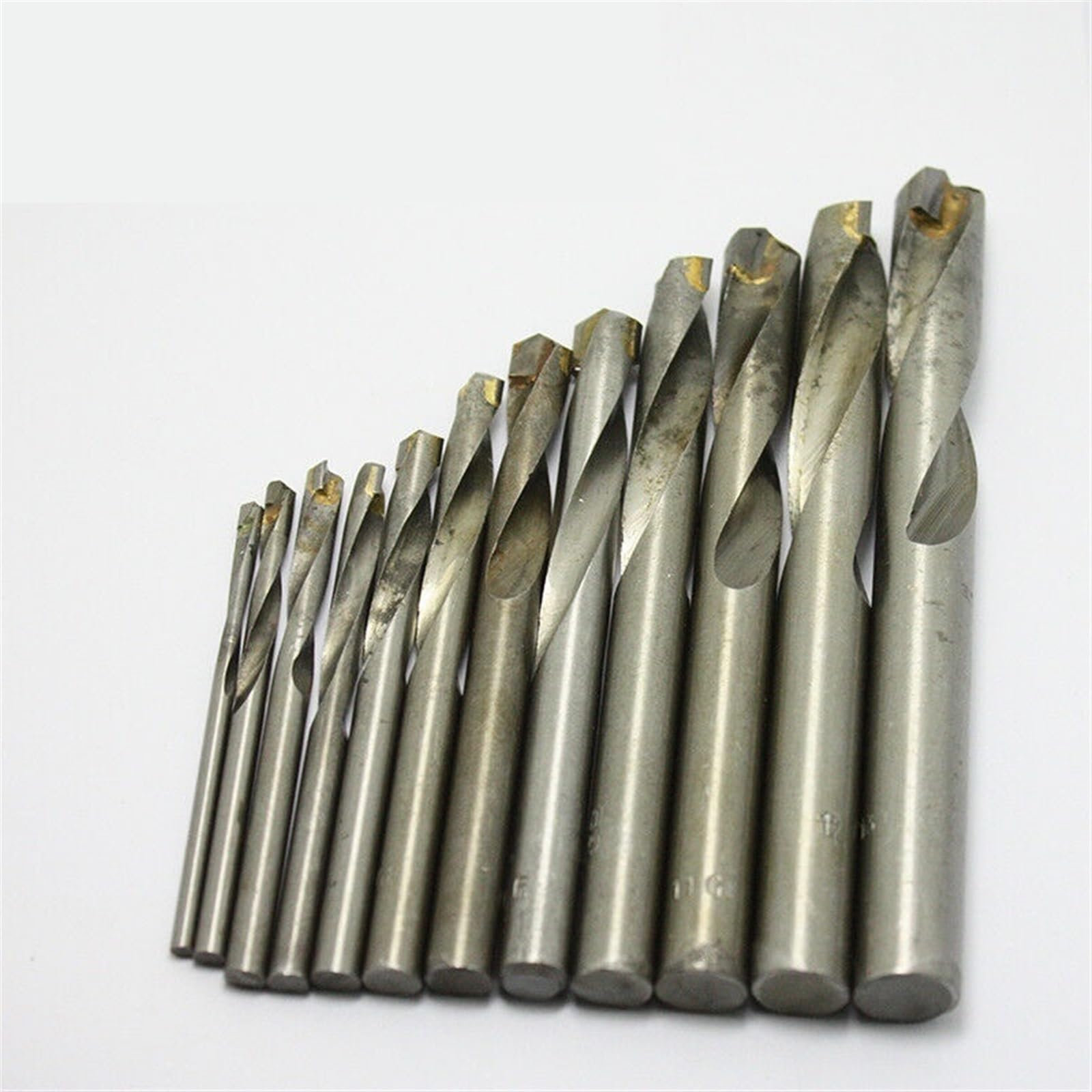 10 szt. 3-20 mm końcówka z twardego metalu wiertła TCT ślusarz wiertła do żeliwa aluminium betonu (rozmiar: 9,5 mm)