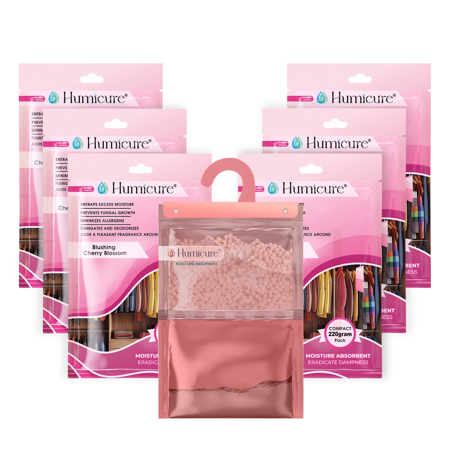 Moisture Absorber Dehumidifier - Fresh Fragrance Packs -10 Moisture Absorber Dehumidifier - Fresh Fragrance Packs -10