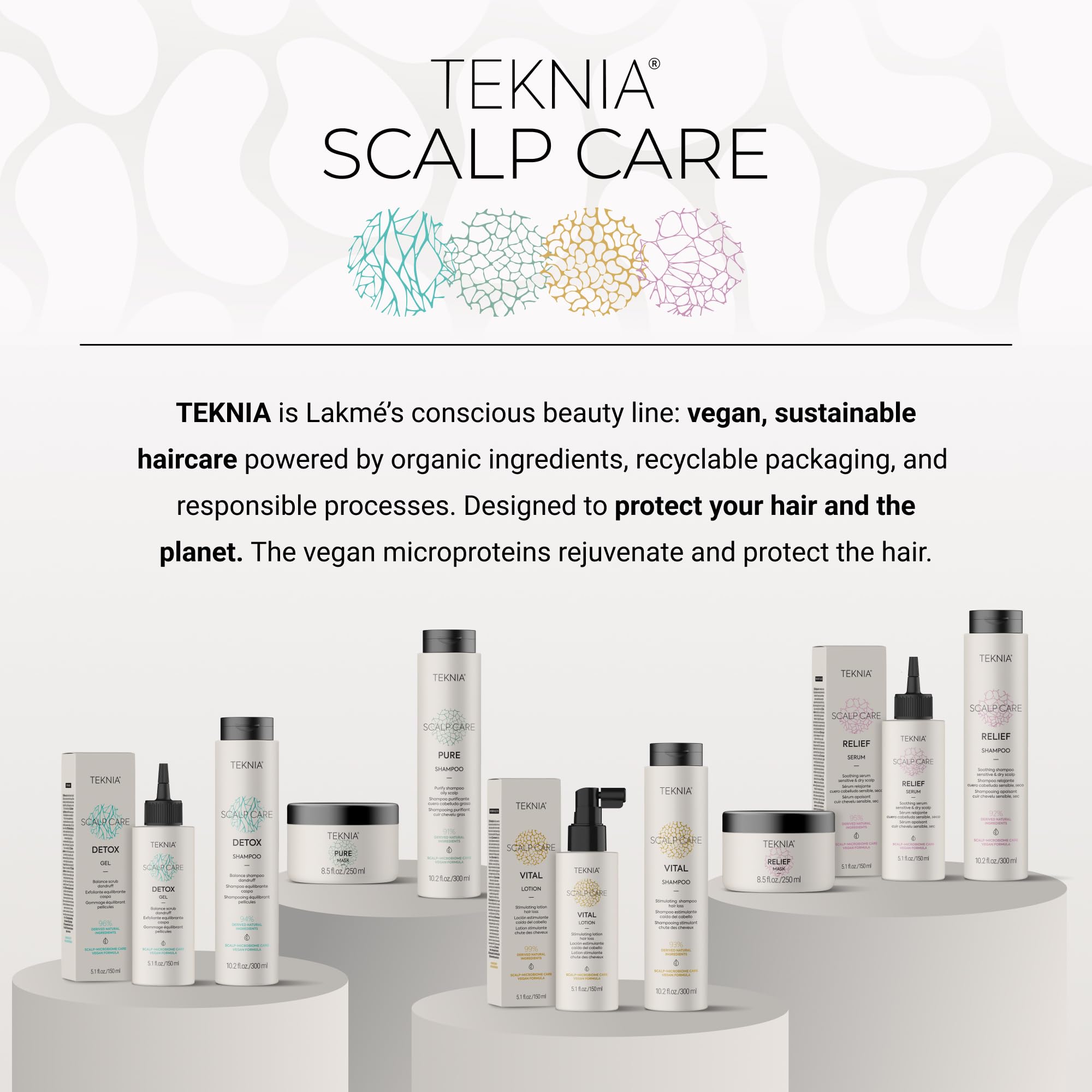 Lakme Teknia Scalp Care Vital Szampon 1000 ml