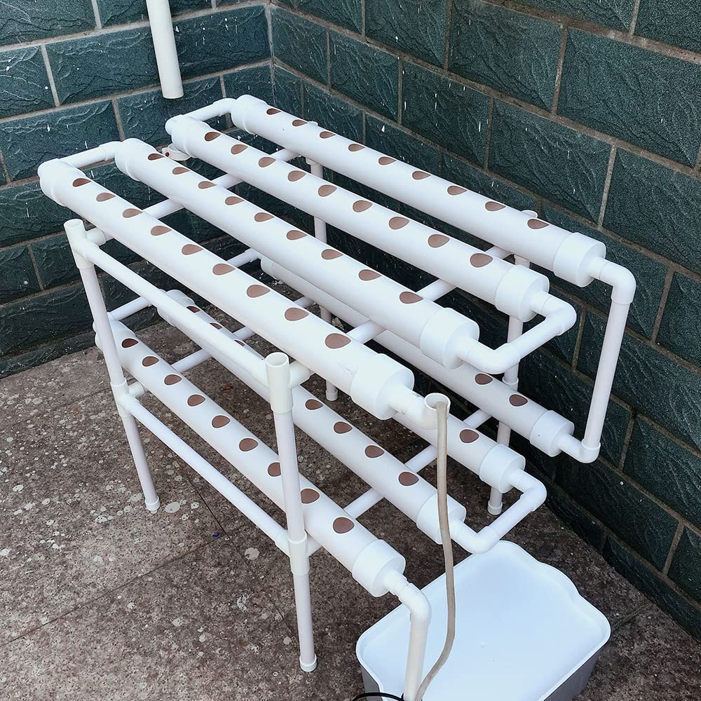 Juego de 72 herramientas de cultivo hidropónico para cultivo de interiores, herramientas de cultivo para vegetales, kit de clonación de plantas, vegetales, sistema de plantas hidropónicas