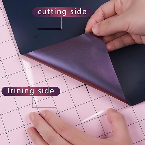 Miniatura 2 de CAREGY Vinilo de transferencia de calor camaleón de 12 pulgadas x 5 pies, vinilo termotransferible para camisetas con degradado que cambia de color,