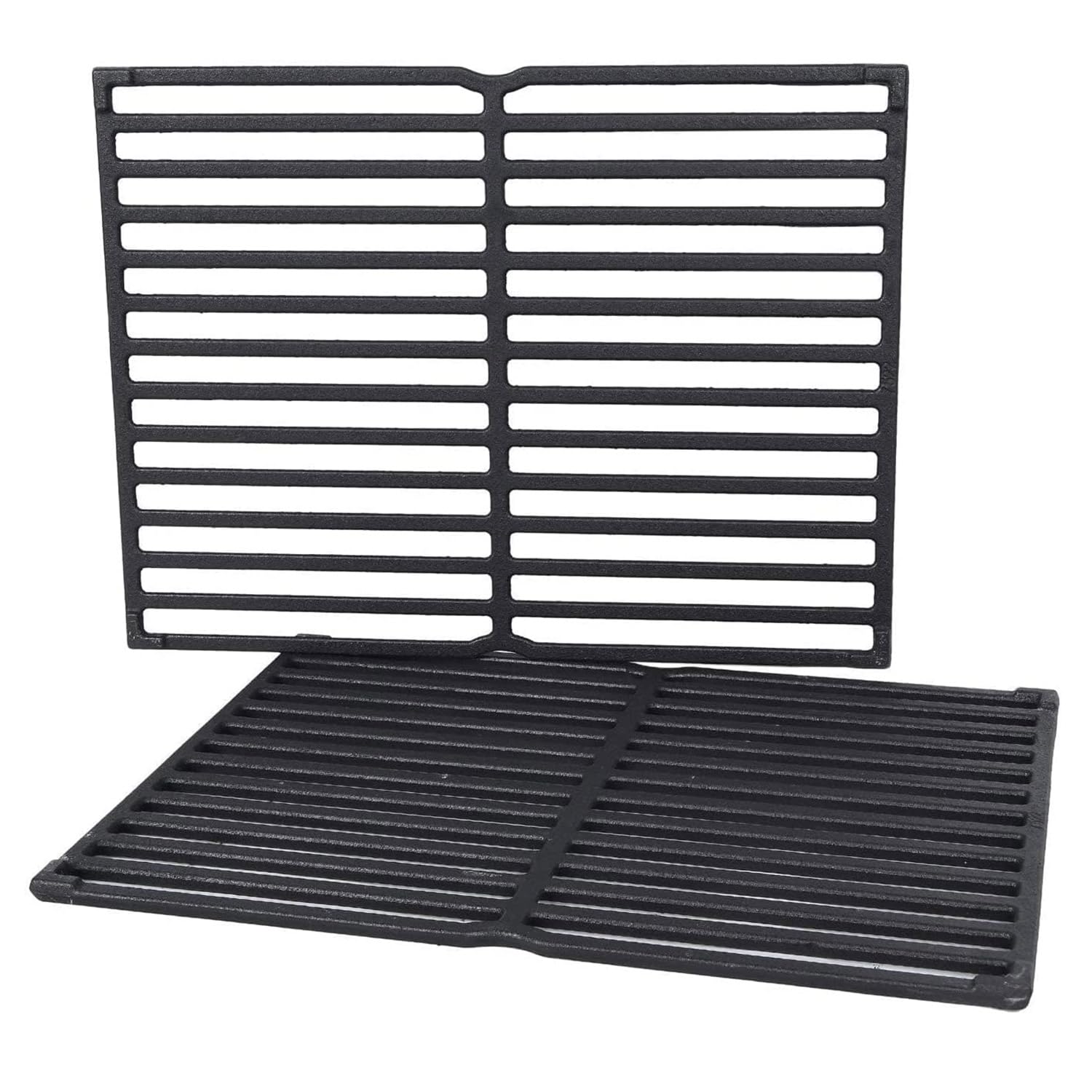 7522, 38cm X 28.6 cm, Grill Grate Replacement for Weber Spirit 200 Series, 38 cm Grill Grates for Weber Spirit E-200, E-210, S-200, S-210, Genesis Silver A, 7523 7521 65904 65905, Cast Iron