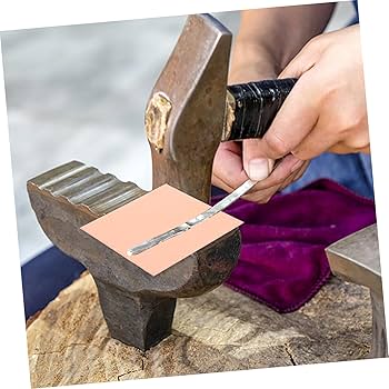 Amazon.co.jp: ABOOFAN 1枚 赤銅板 フォイルアート 金フォイル