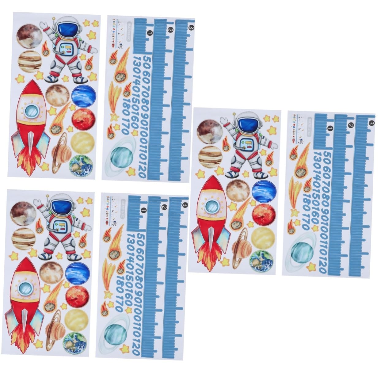 Sticker mural mesure de hauteur pour suivre la croissance de bébé