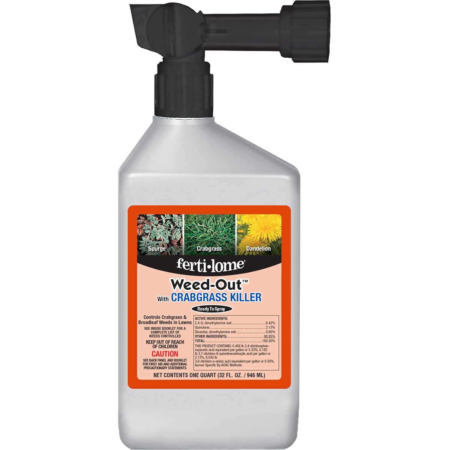 Fertilome (11032) Weed-Out with Crabgrass Killer (32 oz)