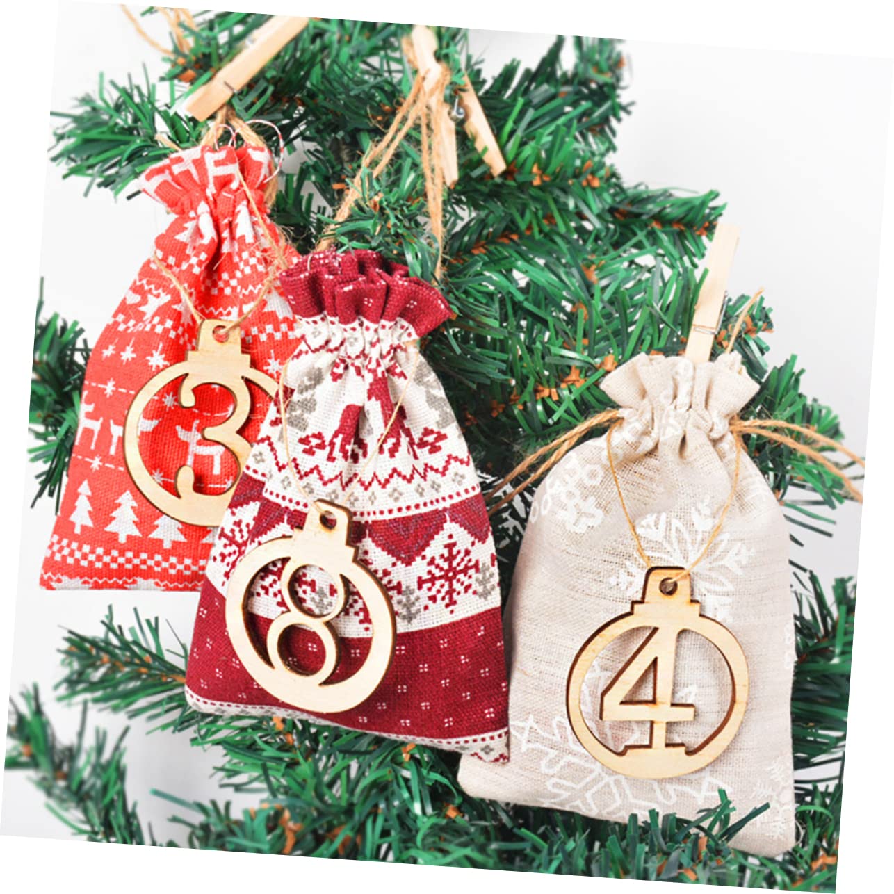 Beavorty Sacchetti Regalo di Natale Cerniera Sacchetti per Caramelle e Snack per Regali di Natale Bomboniere o Contenitori per Dolci