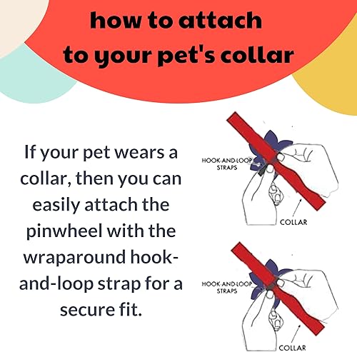 Miniatura 4 de Huxley & Kent Molinete para mascotas  Árboles de Navidad (pequeño)  Accesorio de collar de velcro para perrosgatos  Accesorio de collar de lazo