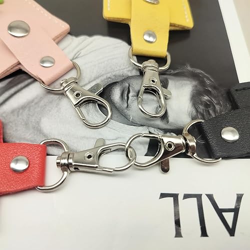 Miniatura 10 de Funda de almacenamiento USB de 3 unidades, color rosa, funda de piel con memoria USB, protege tu unidad flash USB con un aspecto rosa femenino.