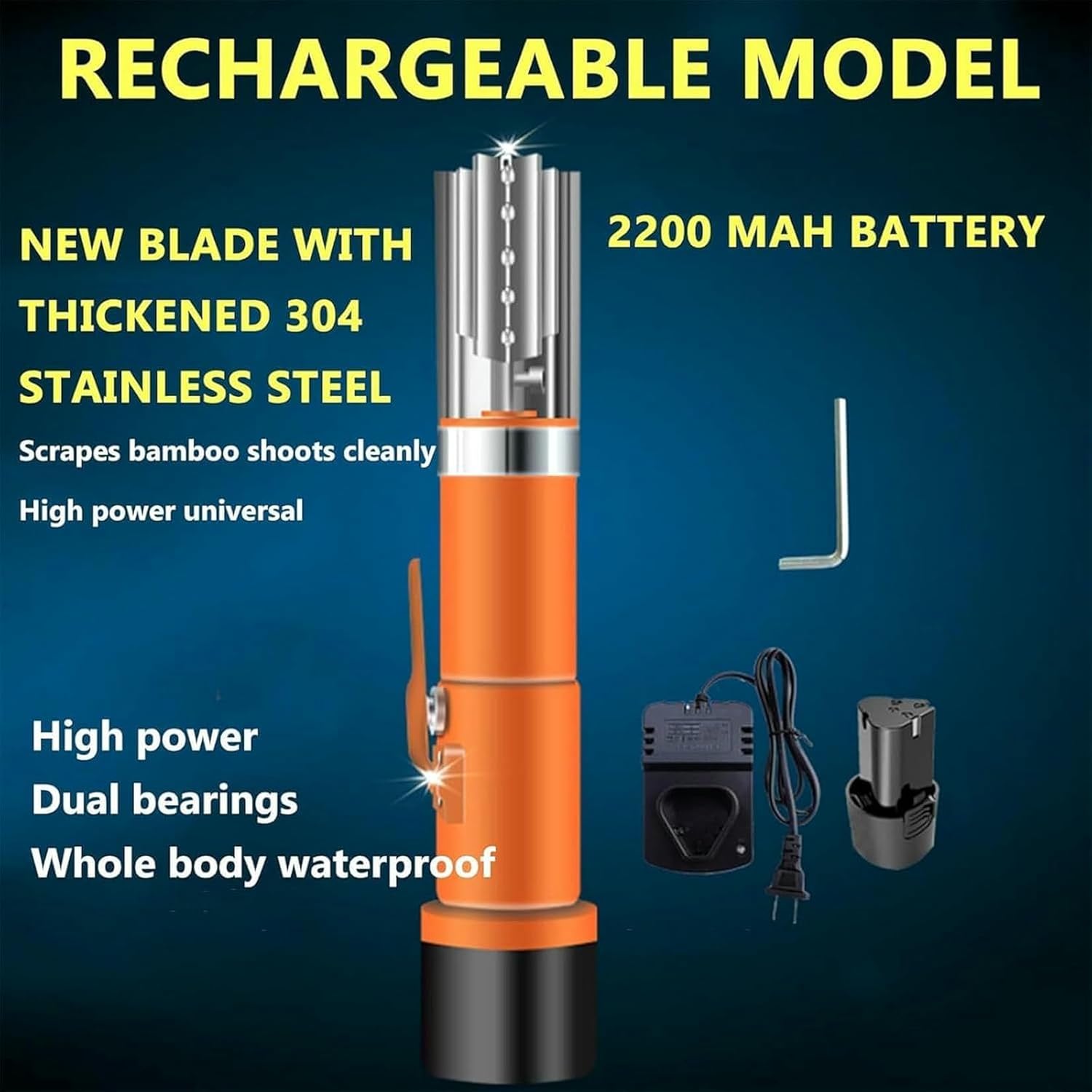 Automatic Sugarcane Scraping Machine, Electric Sugar Cane Peeler, with Protective Cover, for Various Fruits and Vegetables, Such As Sugarcane, Coconut, Pumpkin