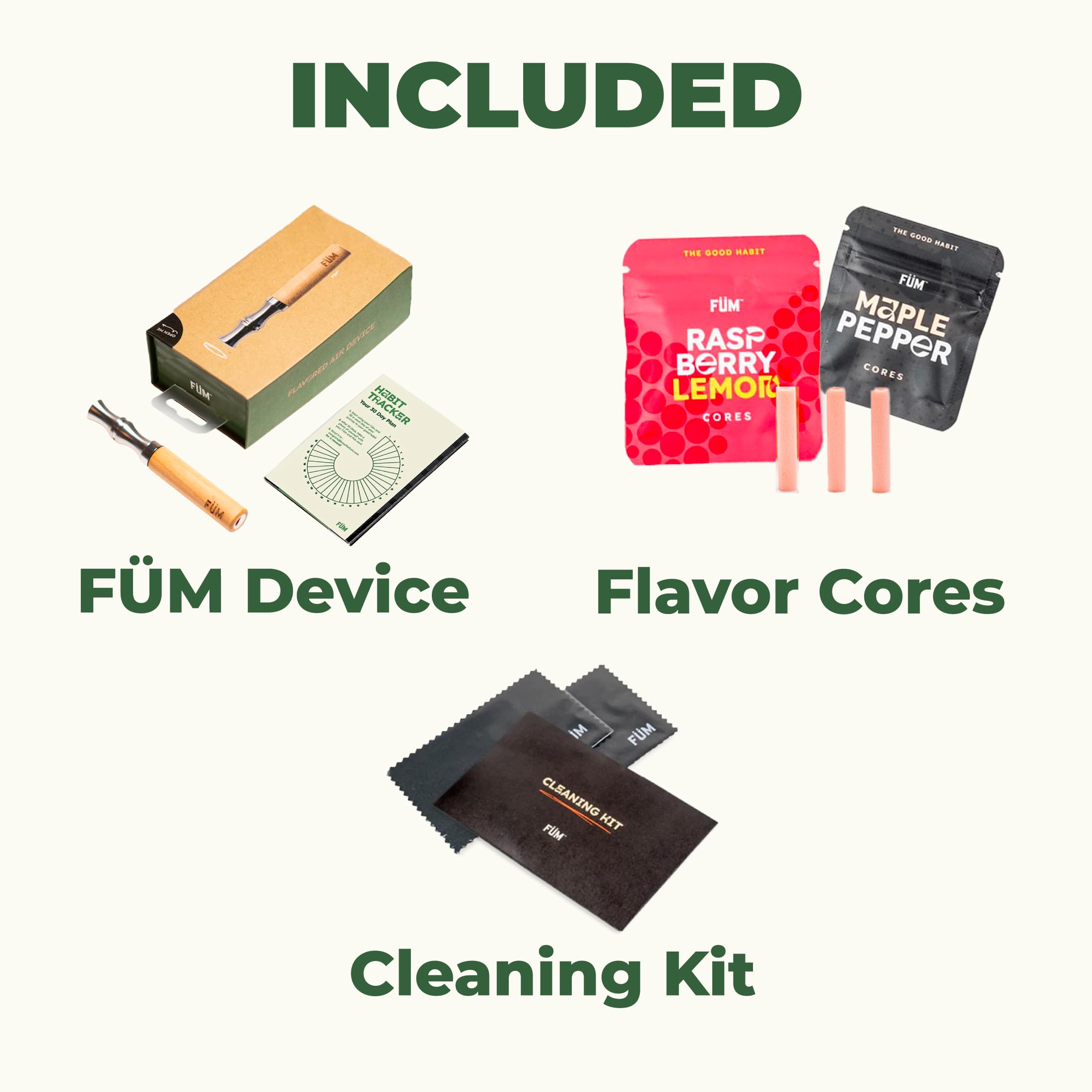 Amazon.com: Füm Journey Pack Device with 6 Packs of Plant Based Cores
