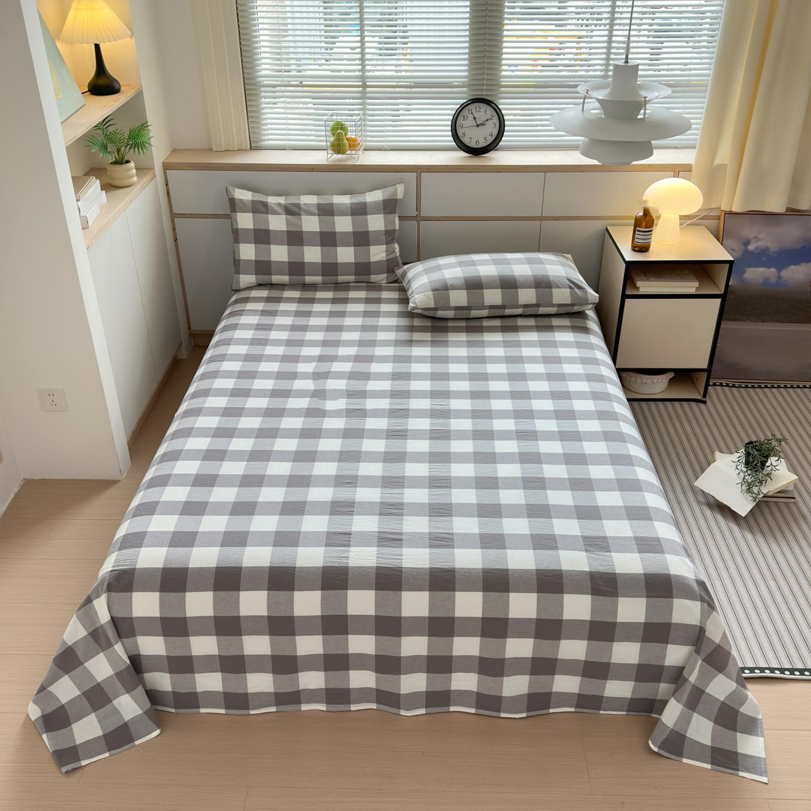 Bettlaken 200x230cm Baumwolle Bettlaken für Doppelbetten