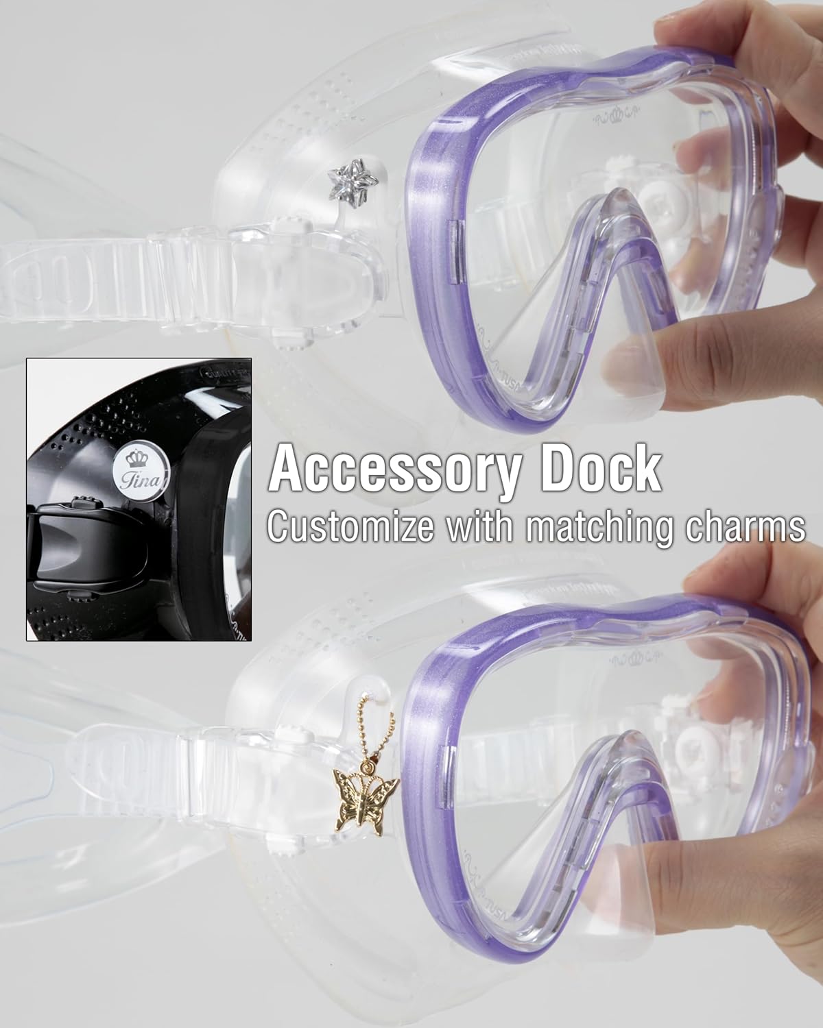 TUSA M-1002 Freedom Tina Scuba Diving Mask