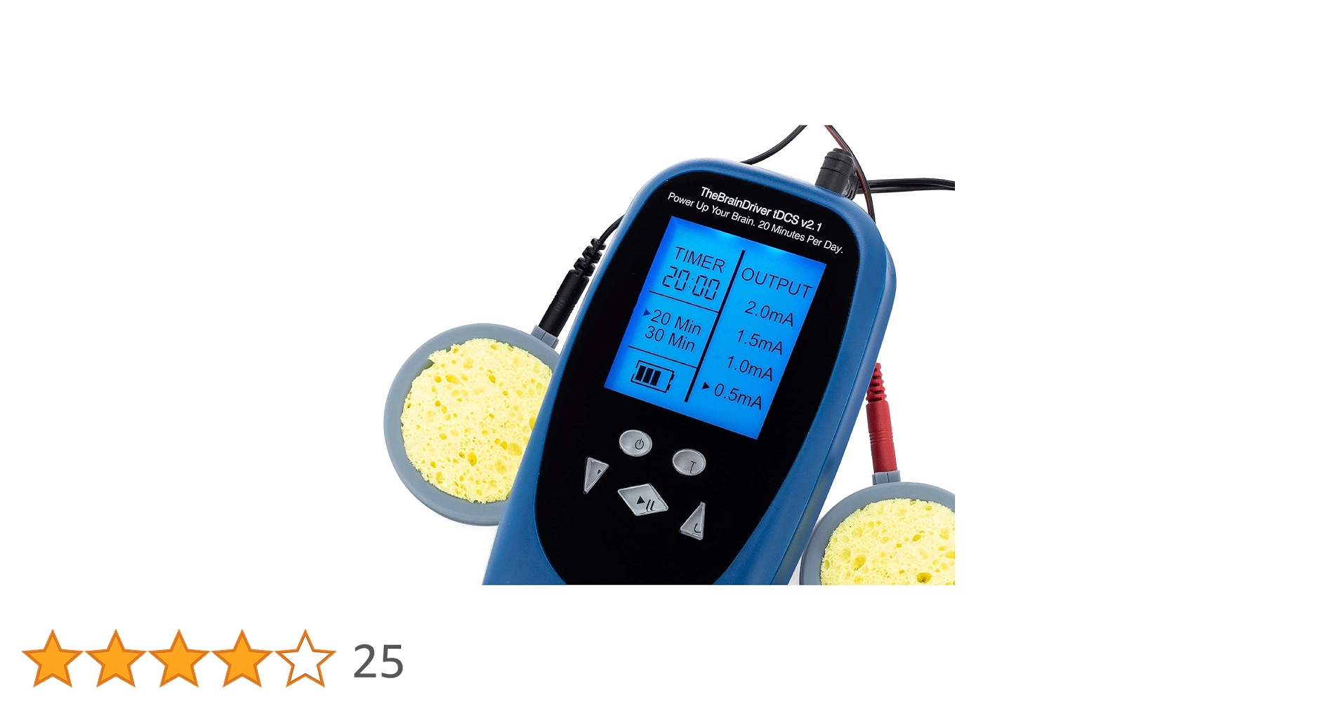 TheBrainD tDCS Device ブレインドライバー Dispositivo tDCS - TheBrainDriver v2. tDCS com 8 conjuntos totais