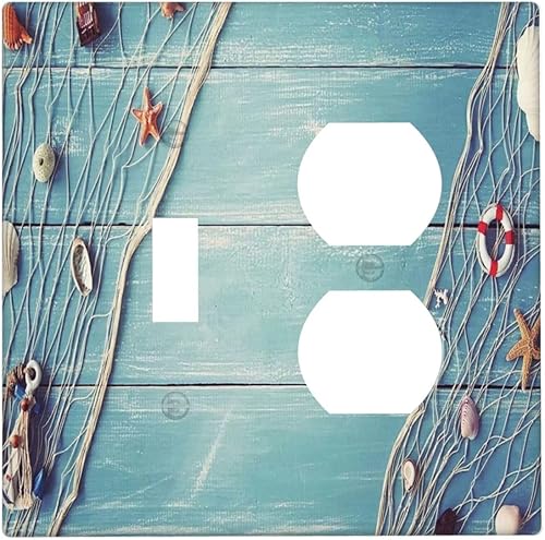 Miniatura 62 de Arte abstracto de mármol de acuarela de 1 cuadrilla, cubierta decorativa de pared de palanca única, placa de interruptor eléctrico para sala de Arte