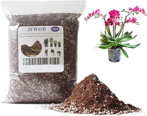 Vermiculita orgánica de 10 cuartos de galón para plantas, suelo hortícola para plantas en maceta, hidropónico grueso para suculentas orquídeas de