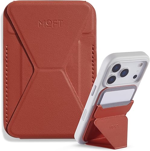 Miniatura 29 de MOFT Soporte magnético para cartera Compatible con iPhone series 17/16/15/14/13/12, ajuste de ángulo y compatible con Magsafe, soporte para teléfono