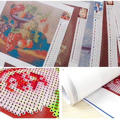 Miniatura 4 de Kunikuzushi D195 - Kit de pintura de diamante para adultos y niños, Genshin Impact 5D, regalo de bricolaje de 16 x 20 pulgadas, juego de diamantes